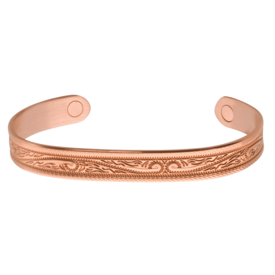 Sabona Western Scroll Copper Magnetic Wrist Band