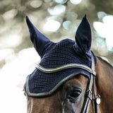 Kentucky Horsewear Wellington Ear Bonnet - Leather