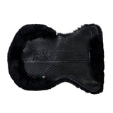 Acavallo Non-Slip Gel Half Pad with Sheepskin