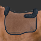 Mattes Eurofit Navy Velvet Dressage - Trim -  Navy Fleece, Navy/Crystal