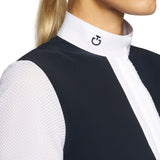 Cavalleria Toscana Pleated Long Sleeve Competition Shirt