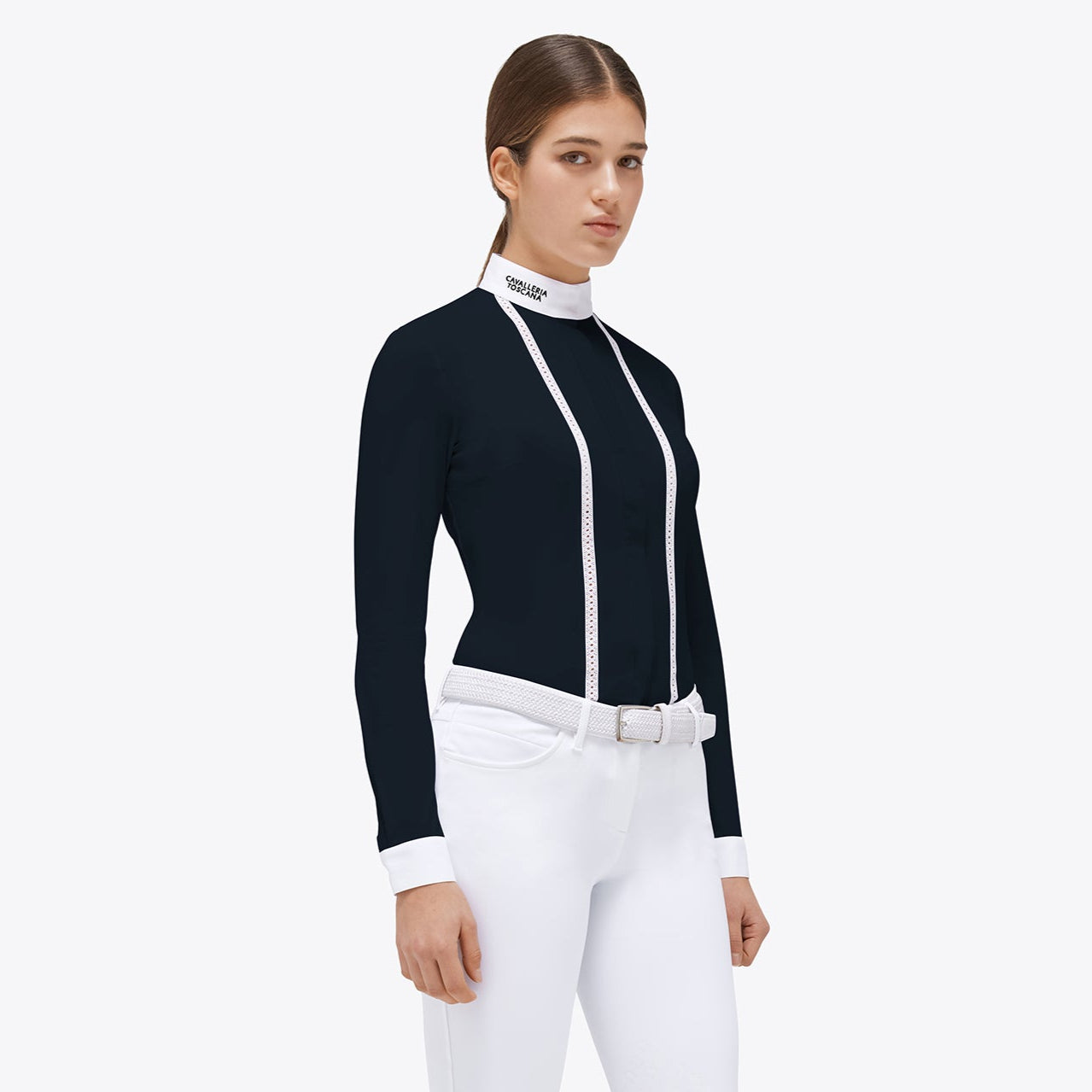 Cavalleria Toscana Sangallo Embroidery Competiton Shirt