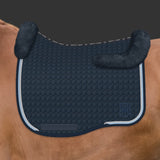 Mattes Eurofit Dressage Trim - Navy, with  Light Blue and Silver