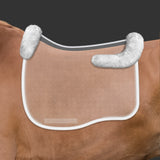 Mattes Eurofit Dressage Trim - White, Double White Braid