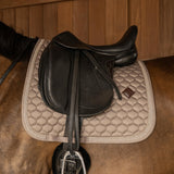 Kentucky Horsewear Classic Onion Plaited Glitter Rope Saddle Pad - Dressage