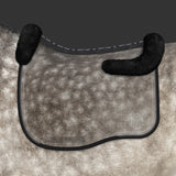 Mattes Eurofit Dressage Trim - Black, Silver/Stone Trim