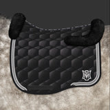 Mattes Eurofit Dressage Trim - Black Sheen -Silver/Crystal