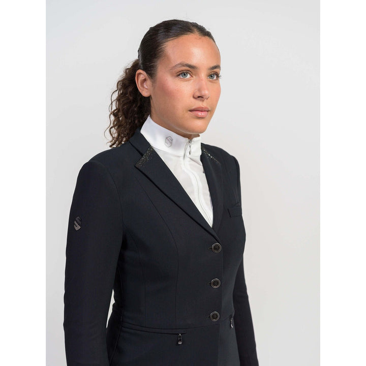VESTE À AVANT COURT VICTORINE CYSTAL FABRIC VESTE À AVANT COURT VICTORINE CYSTAL FABRIC
