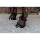 Kentucky Horsewear Leather Overreach Boots - Sheepskin