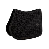 Kentucky Horsewear Velvet Saddle Pad Mini Pearls - Jumping