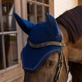 Kentucky Horsewear Wellington Ear Bonnet - Mini Pearls