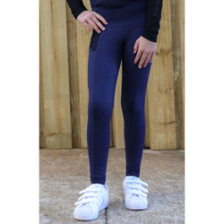 BARE Youth Performance Tights-Oxford Navy