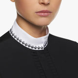 Cavalleria Toscana Pleated Competition Shirt - Embroidered Collar