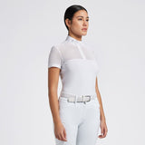 Cavalleria Toscana Perforated Jacquard Comp Polo