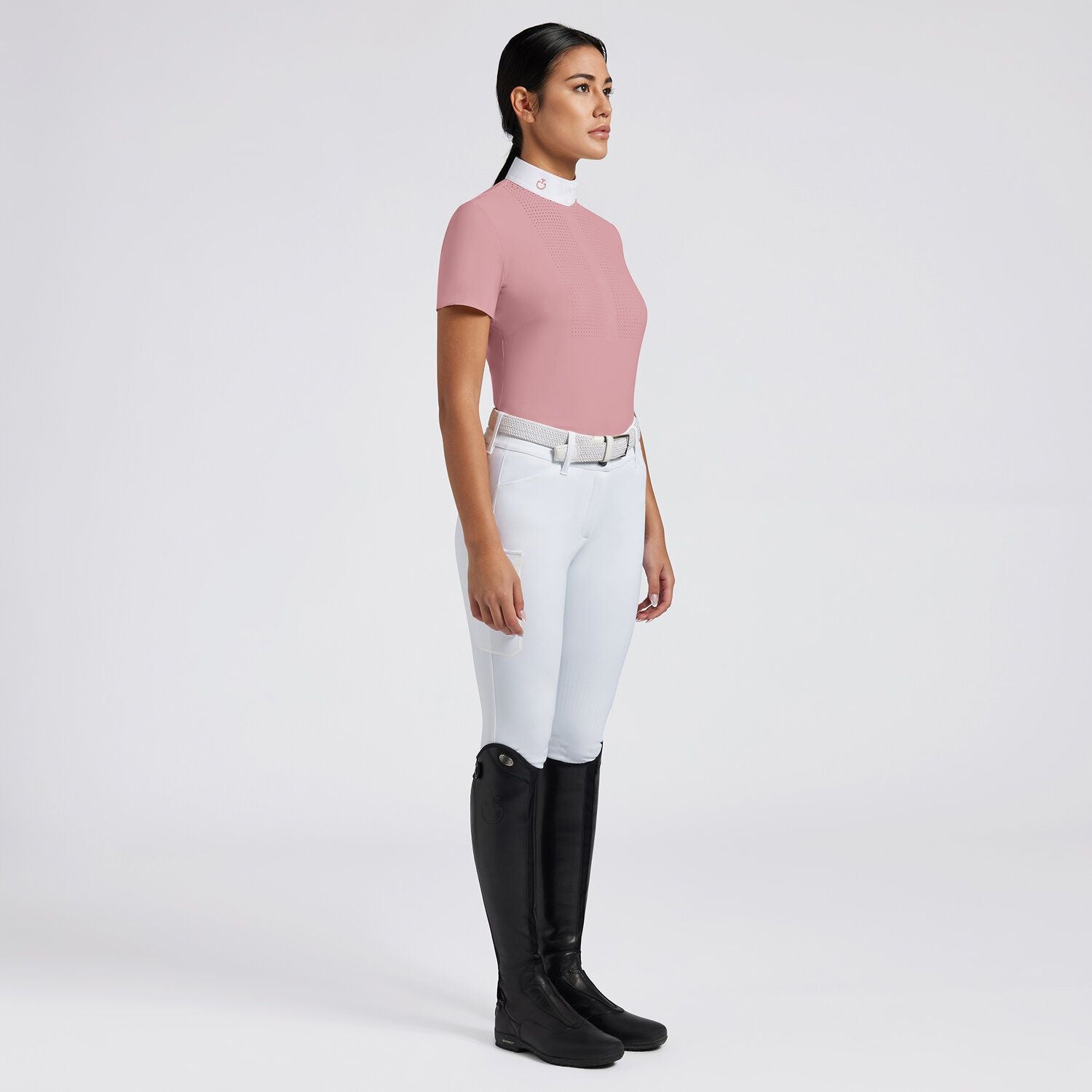 Cavalleria Toscana Perforated Bib Competition Polo