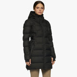 Cavalleria Toscana Belted Quilted Jacket With Hood