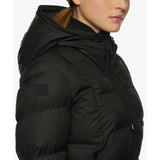 Cavalleria Toscana Belted Quilted Jacket With Hood