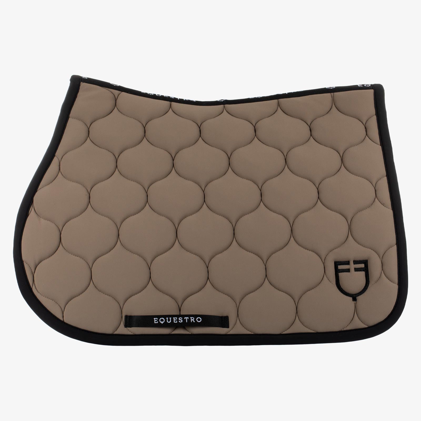 Equestro Circular Quilted Saddle Pad - Jumping