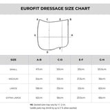 Mattes Eurofit Dressage Trim - White, Double White Braid