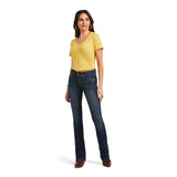Ariat Womens Real Perfect Rise Lexie Boot Cut Jeans