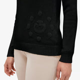 Cavalleria Toscana CT Holiday 1/2 Zip Cashmere Blend Sweater