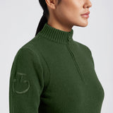 Cavalleria Toscana Lambswool Half Zip Sweater