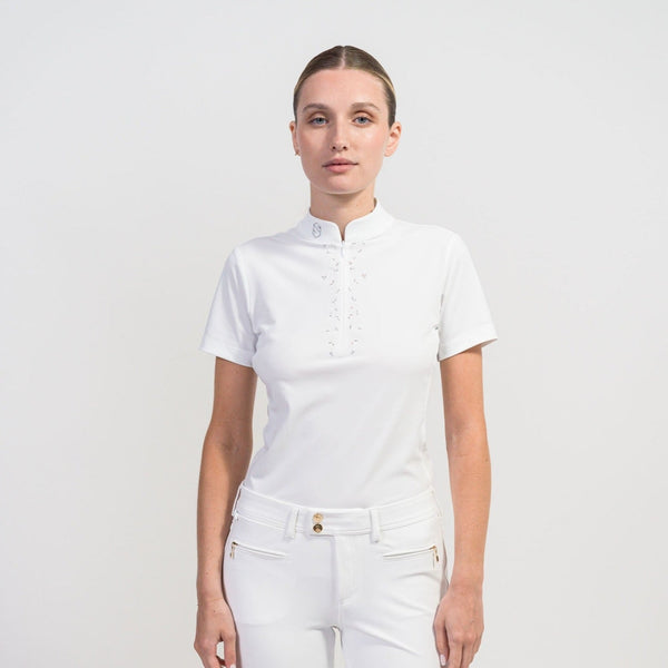Samshield Loise Crystal Leaf Competition Shirt - Short Sleeve