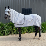 Collar Check Rug, Hood, and Tail Bag Set