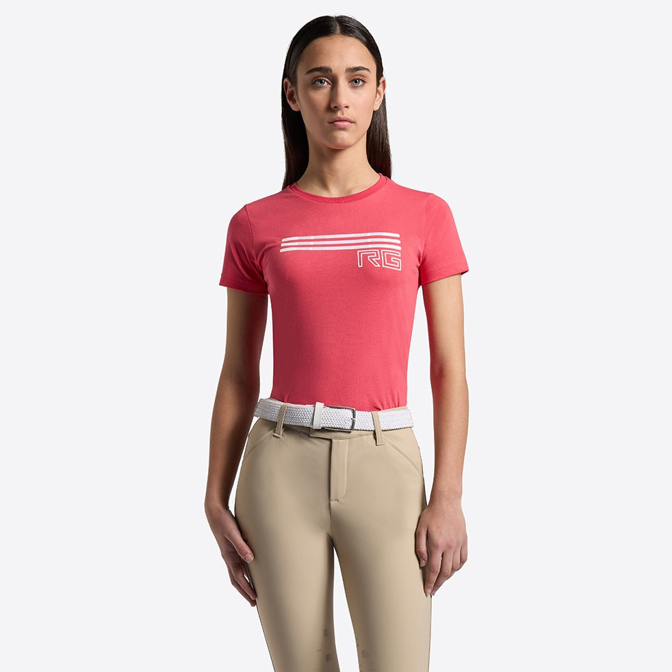 RG Italia Triple Bar T-Shirt- Girls