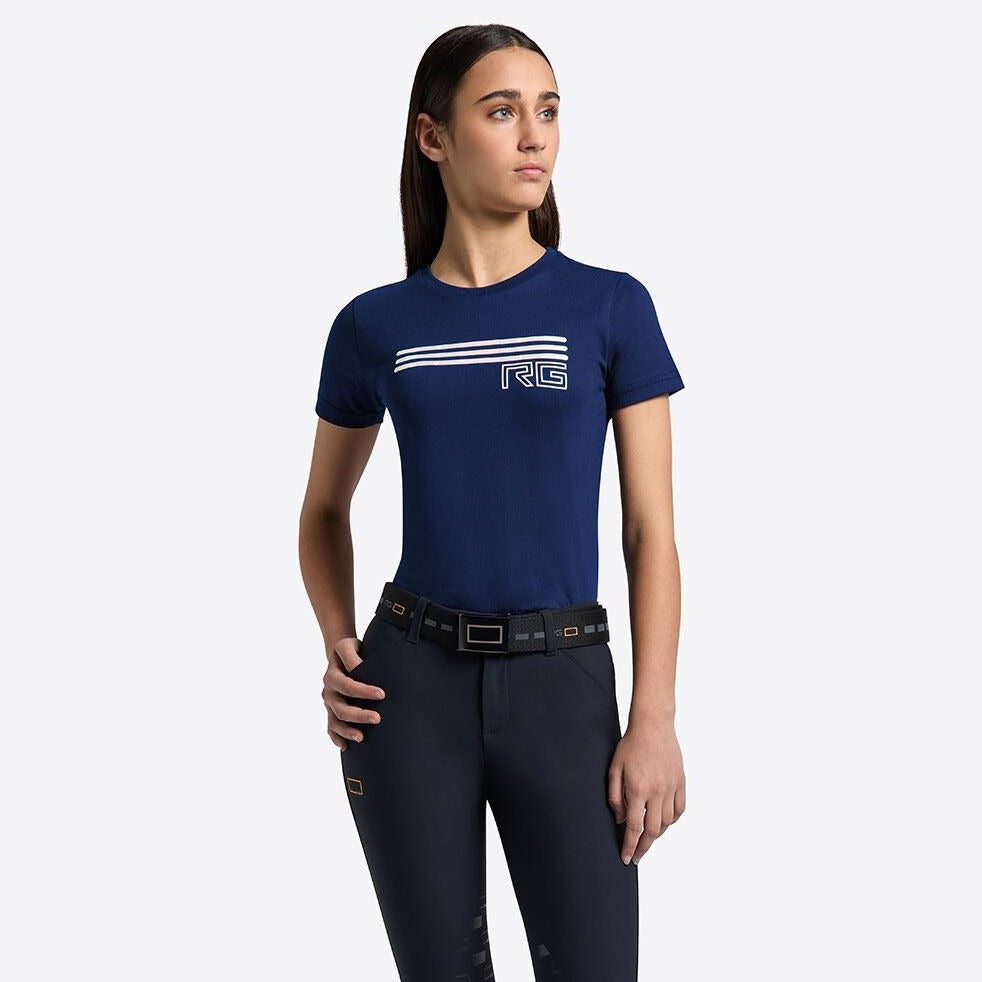 RG Italia Triple Bar T-Shirt- Girls