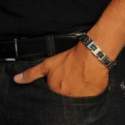 Sabona Men's Executive Stainless Magnetic Bracelet