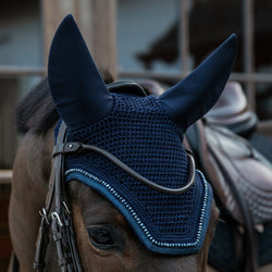 Kentucky Horsewear Ear Bonnet Wellington Glitter- Soundless