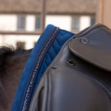 Kentucky Horsewear Velvet Saddle Pad Mini Pearls - Dressage
