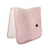 Kentucky Horsewear Velvet Saddle Pad Mini Pearls - Dressage