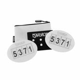 Eskadron Start Number Set Quick-Pin 4