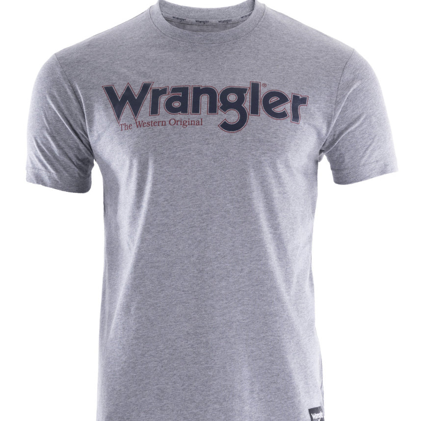 Wrangler Mens Ryder Logo Tee