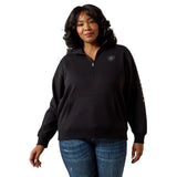 Ariat Womens Foundation Logo 1/2 Zip Sweatshirt