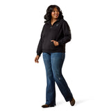 Ariat Womens Foundation Logo 1/2 Zip Sweatshirt