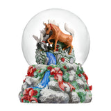 Breyer Stablemates 2024 Winter Wonderland Musical Snowglobe
