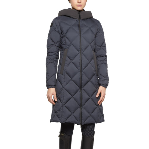 Cavalleria Toscana Quilted Hooded Long Parka