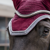 Kentucky Horsewear Wellington Ear Bonnet - Velvet Contrast
