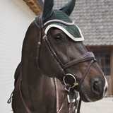 Kentucky Horsewear Wellington Ear Bonnet - Velvet Contrast