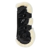 Kentucky Horsewear Vegan Sheepskin Tendon Boot Bamboo - Elastic