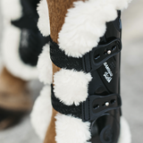 Kentucky Horsewear Vegan Sheepskin Tendon Boot Bamboo - Elastic