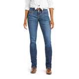 Ariat Women's Real Mid Rise Stackable Straight Leg Jean