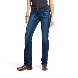 Ariat R.E.A.L. Mid Rise Candace Straight Leg Jean
