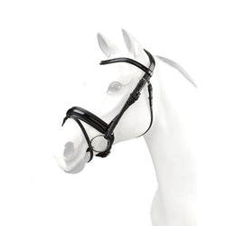 Equipe Snaffle Bridle - Patent Bling Browband  - BR64