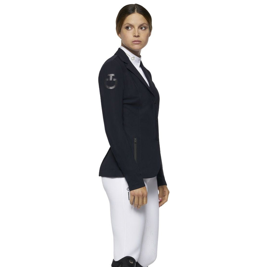 Cavalleria Toscana Light Tech Knit Zip Riding Jacket