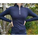 Harcour Nice Tech Long Sleeve Polo