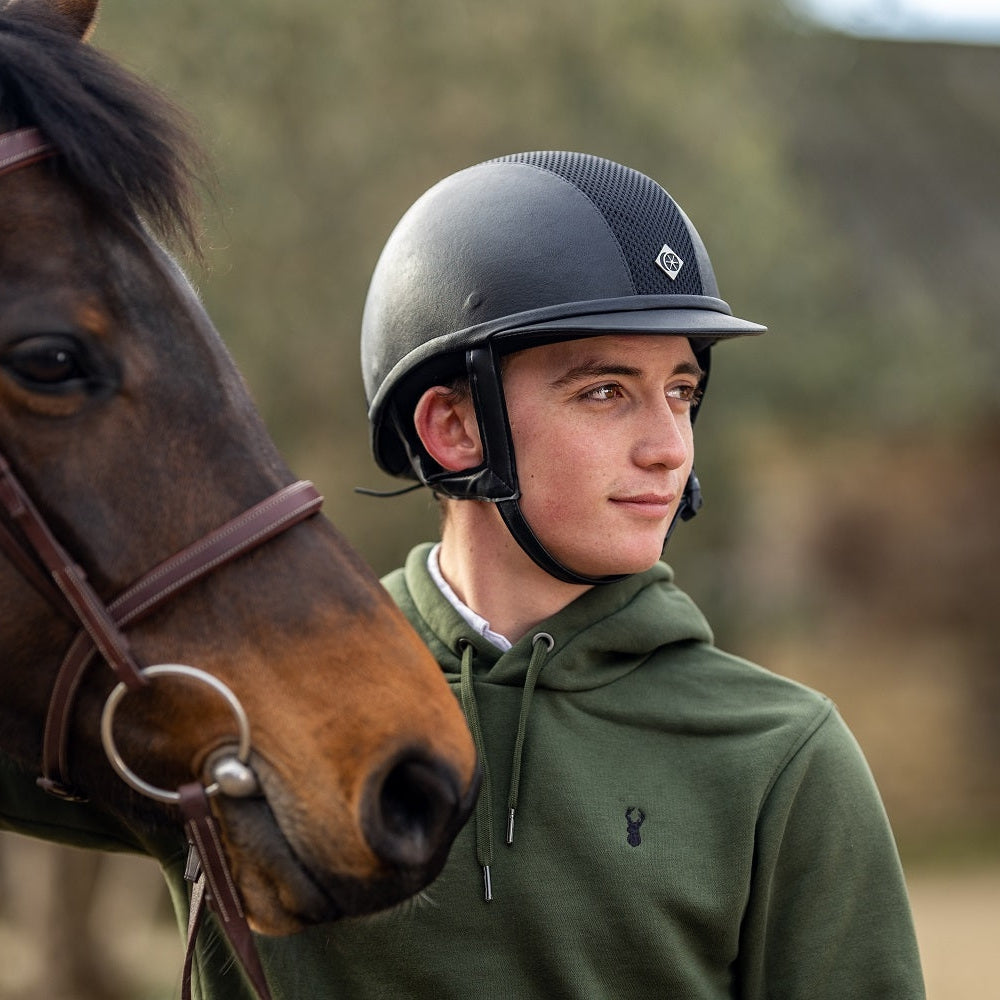 Casque D'équitation Charles Owen Ayr8 Plus – Taille 7-3/8 (Neuf)